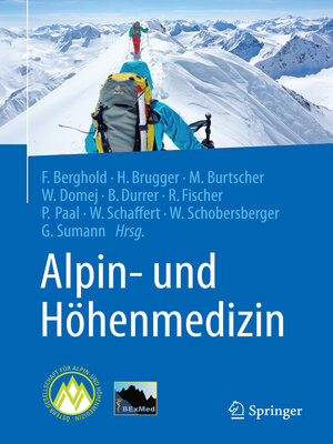 cover image of Alpin- und Höhenmedizin